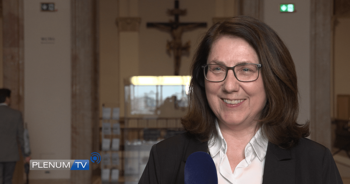 Interview Mit Tanja Schorer-Dremel, CSU, 11. Mai 2023 | PLENUM.TV